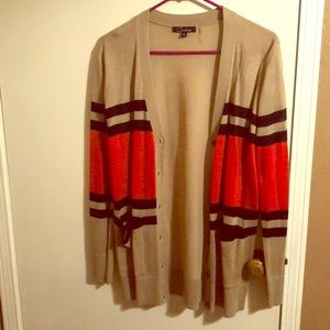 Women’s striped cardigan